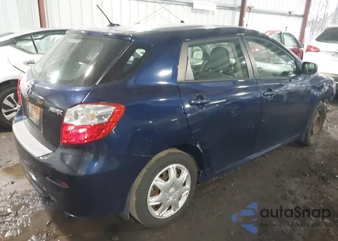 2009 Toyota Matrix z USA, uszkodzony, nr VIN 2T1KU40E59C095156